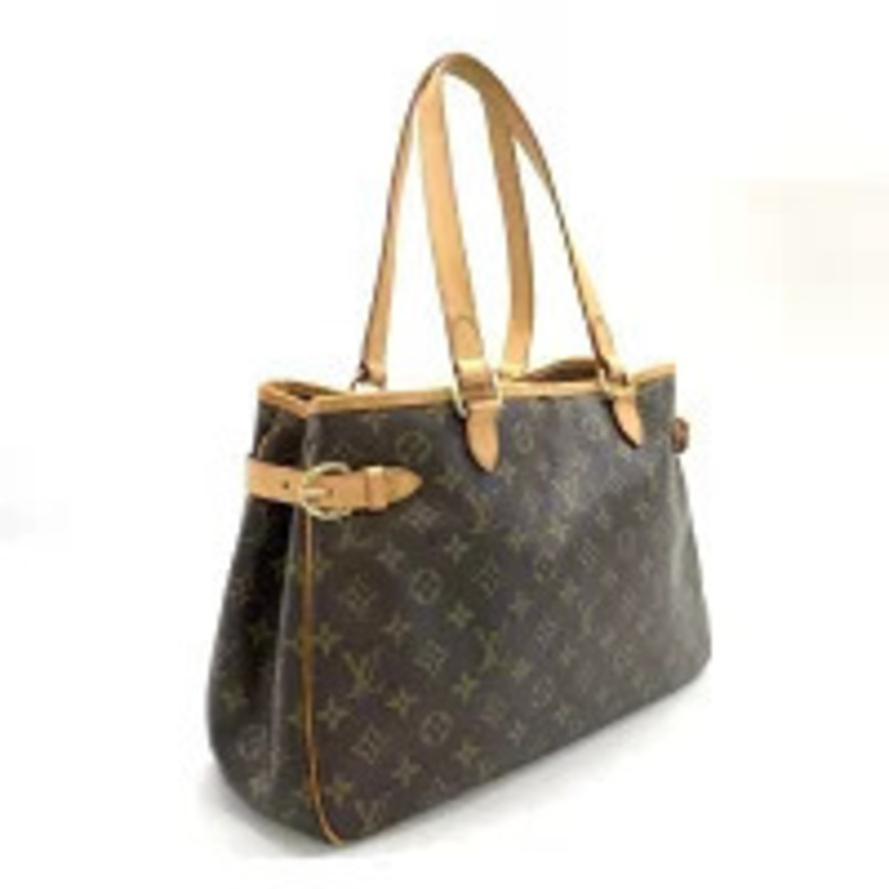 Louis Vuitton Bag Shoulder Horizontal Tote Batignolles Monogram Brown
